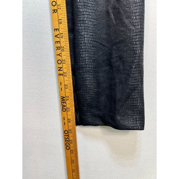Soft Surroundings Womens Pull On Pants Size Medium Black Stretch Casual - Picture 8 of 11